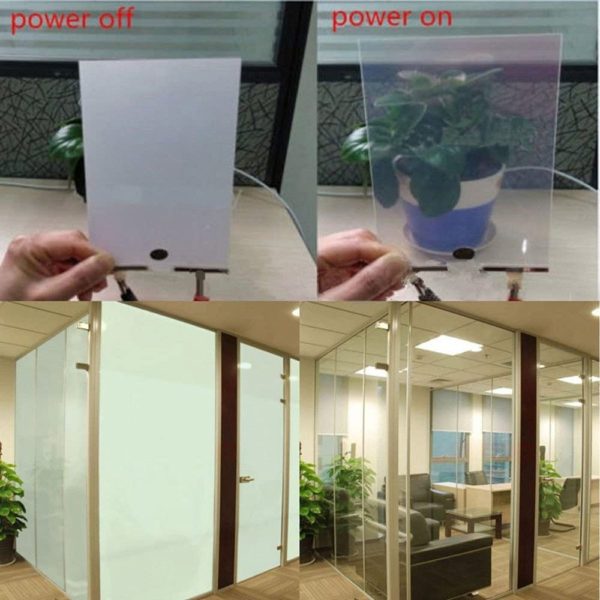 Smart Pdlc Privacy Film A4 power on - power off - display 365