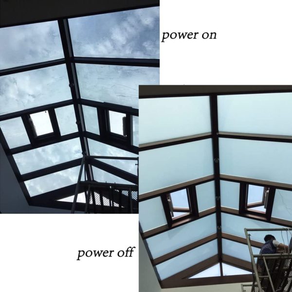 Smart Pdlc Privacy Film A4 window power on - power off - display 365